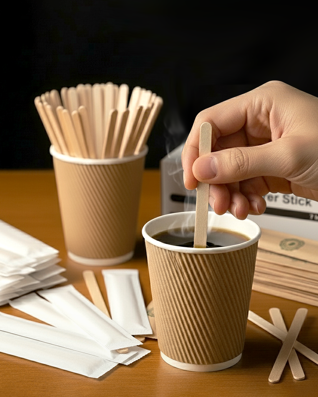 Wooden Stirrer